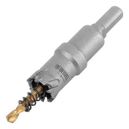 Коронка по металлу DENZEL 724003, 21 мм, твердосплавная