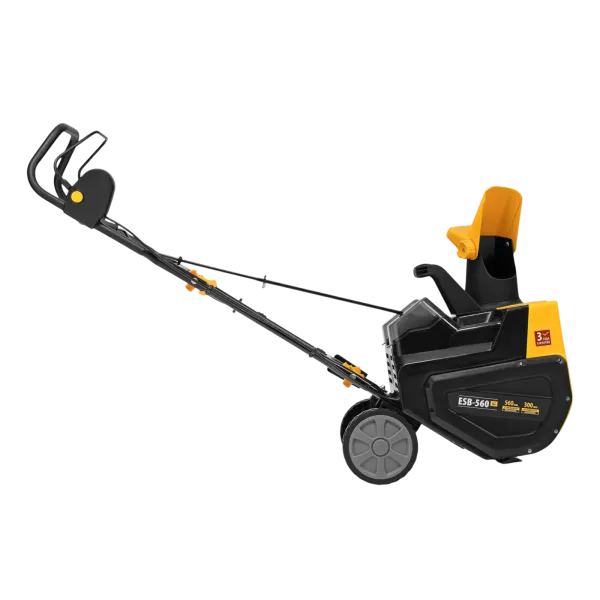 Снегоуборщик аккумуляторный DENZEL ESB-560Li, 560 мм, 40В, 2 АКБ 5 Ач, ЗУ, метал. шнек