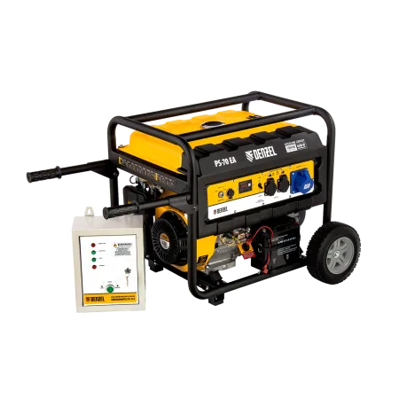 Генератор бензиновый DENZEL PS 70 EA, 7.0 кВт, 230 В, 25 л, электростартер