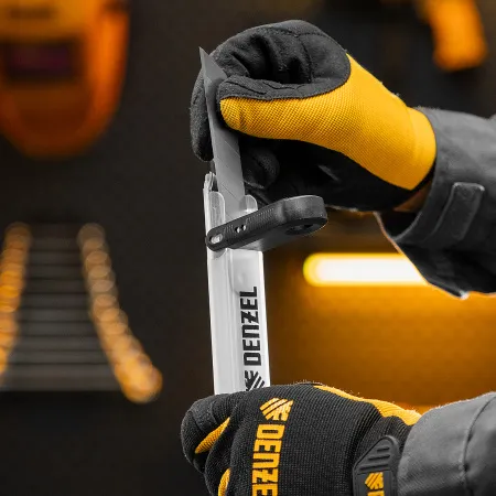 Лезвия DENZEL 25 мм, сталь SK5 - 0,7 мм, 5 штук