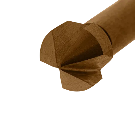 Зенковка конусная DENZEL под М6, HSS, по металлу, 6-гранный хвостовик