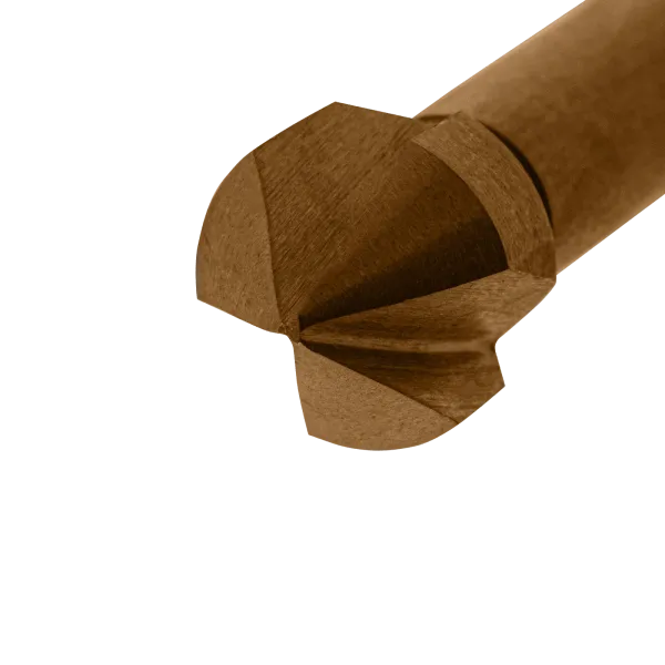 Зенковка конусная DENZEL под М6, HSS, по металлу, 6-гранный хвостовик