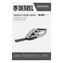 Ножницы-кусторез аккумуляторные DENZEL GS-7, Li-Ion, 7,2 В