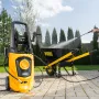 Моечная машина высокого давления DENZEL R-170D, 2000 Вт, 170 бар, 360 л/ч, с барабаном