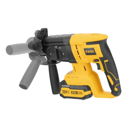 Перфоратор аккумуляторный бесщет. DENZEL RHH-BL-20-28, 3 Дж, Li-Ion, 20 В