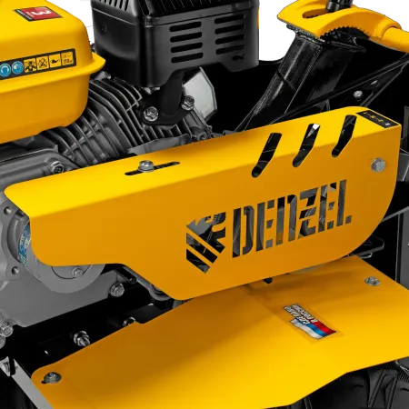 Мотоблок DENZEL DPT-170S, 7 л.с., ремен.сцеп, фрез 3х4, ШОМ, передачи 2В/1Н