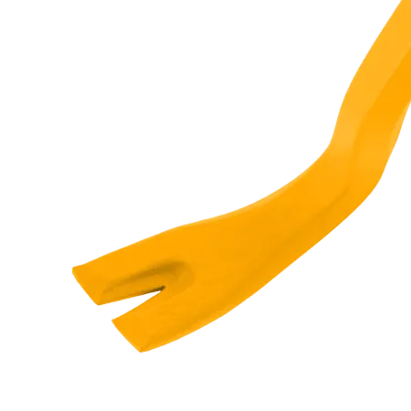 Лом-гвоздодер DENZEL 900 мм, шестигранный 19 мм, окрашенный, сталь 65