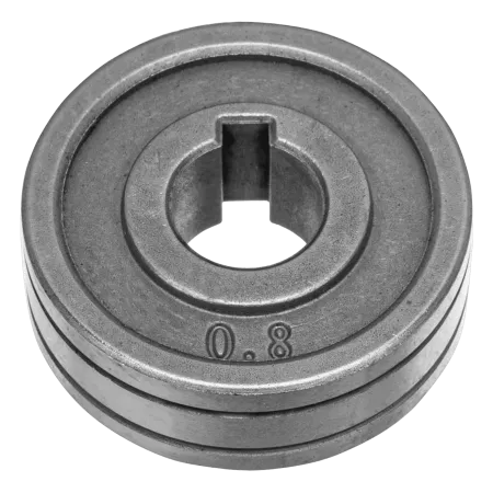 Подающий ролик DENZEL V профиль под стальную проволоку 0,8-1мм, 2 шт