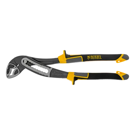 Клещи переставные DENZEL трехкомпонентные рукоятки 240 мм