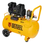 Компрессор безмасл. малошумный DENZEL DLP-1500/50, 1,5 кВт,50 л, 2850 об/мин, 250 л/мин