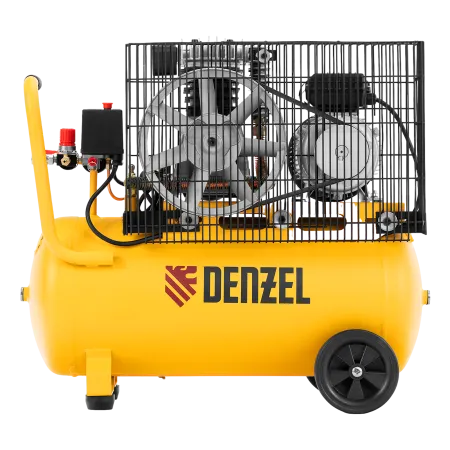 Компрессор воздушный DENZEL BCI2300/50, 2.3 кВт, ременный привод, 50 литров, 400 л/мин