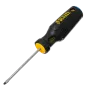 Отвертка DENZEL SL3х75 мм, S2, 3к рукоятка