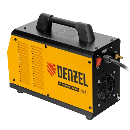 Аппарат инвертор. аргонодуговой сварки DENZEL ITIG-200 DС Pulse Cold Weld, 200 А, ПВ 60%
