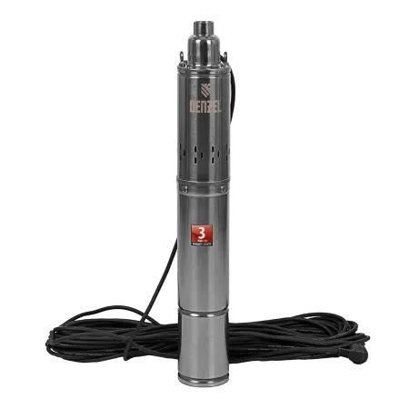 Скважинный насос DENZEL DWS-4-150, 1300 Вт, 2000 л/ч, напор 150 м, винтовой, диаметр 4