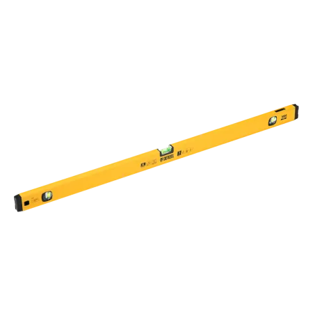 Уровень алюминиевый DENZEL магнит., фрезерованный, 3 глазка (1 зеркал.), 0,5 мм/м, 1000 мм