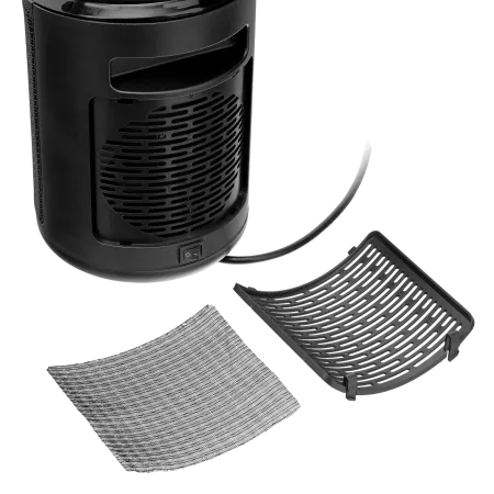 Тепловентилятор керамический DENZEL DTFC-2000X, 2 кВт, wi-fi, пульт, динамик, вращение, 3 реж.