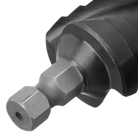 Сверло ступенчатое DENZEL, 6-8-10-12-14-16-18-20-22-24-26-28-30мм, Р6М5, 6-гр. хвостовик