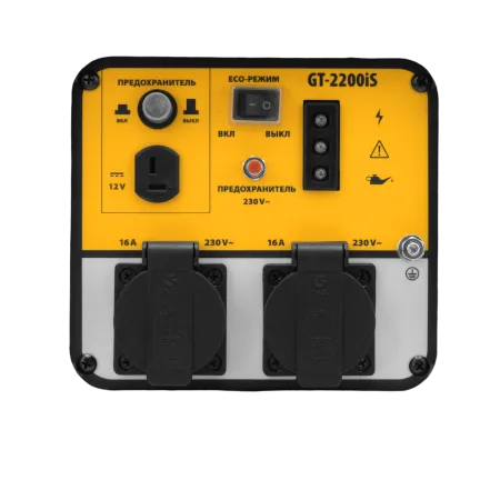 Инверторный генератор DENZEL GT-2200iS, 2.2 кВт, 230 В, бак 4 л, ручной старт