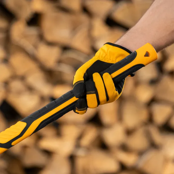 Колун-кувалда DENZEL 3000 г, кованая, фибергласовая  рукоятка c TPR покрытием, 880 мм