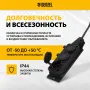 Удлинитель-шнур силовой Top Series DENZEL, КГТТ, 10 м, 3 розетки, 3 x 1,5 мм