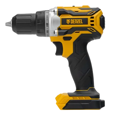 Дрель-шуруповерт аккумуляторная, бесщет. DENZEL BLDL-18-0 Li-Ion, 18 В