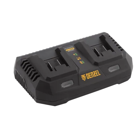 Зарядное устройство на 2 аккумулятора DENZEL IBC-18-3.0-2, Li-Ion, 18В, 3.0 А