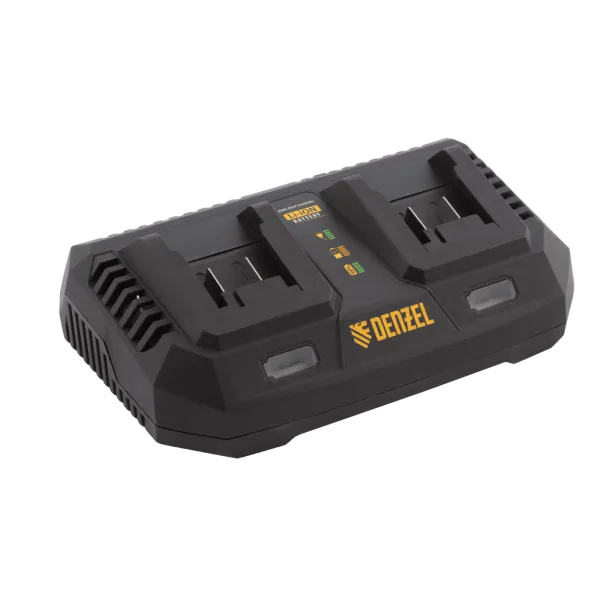 Зарядное устройство на 2 аккумулятора DENZEL IBC-18-3.0-2, Li-Ion, 18В, 3.0 А
