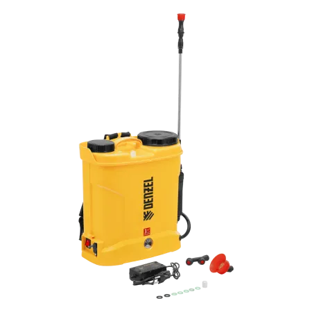 Опрыскиватель ранцевый аккумуляторный DENZEL DP-10LA, 10 л, 12 В, 8 Ач