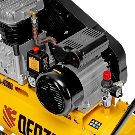 Компрессор воздушный DENZEL рем. привод BCI 2100/50, 2,1 кВт, 50 литров, 400 л/мин