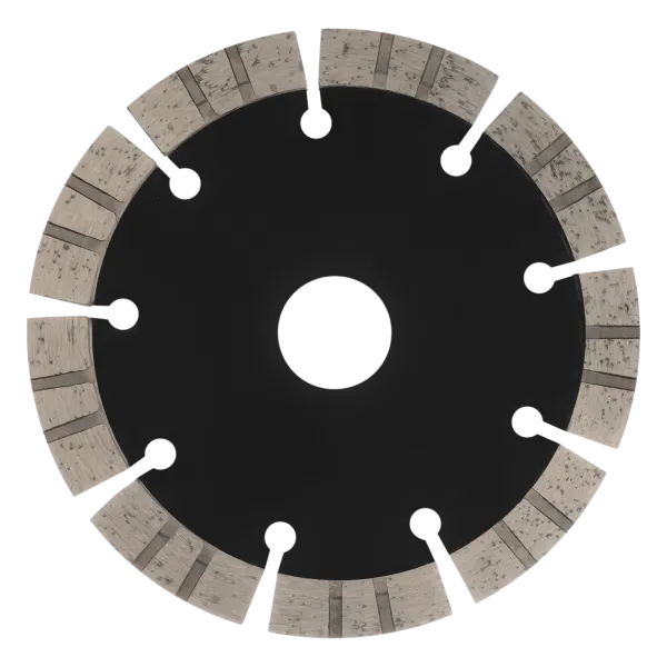 Диск алмазный отрезной DENZEL ф125 х 22,2 мм, Сегментный, сухое резание, HWD92