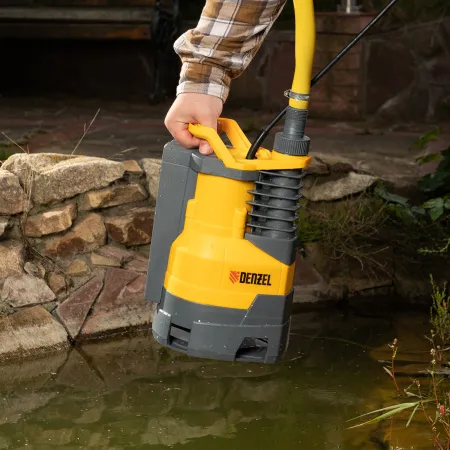 Дренажный насос DENZEL X-PRO DPХ800, 800 Вт, высота подъема 8 м, 13500 л/ч