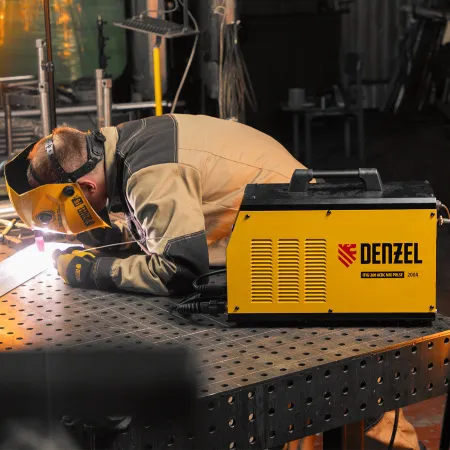 Аппарат инвертор. аргонодуговой сварки DENZEL ITIG-200 ACDC Mix Pulse, 200 А, ПВ 60%