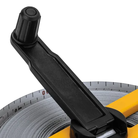 Рулетка геодезическая DENZEL 50 м х 13 мм, открытый корпус, металлическая лента