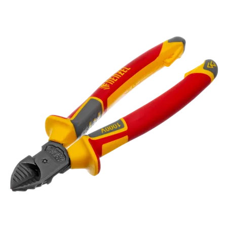 Бокорезы DENZEL диэлектрические рукоятки, до 1000 В, трехкомпонентные рукоятки, 180 мм