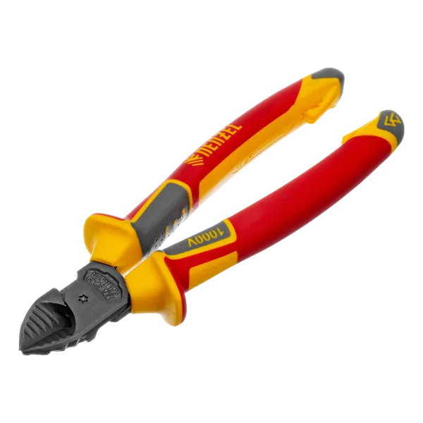 Бокорезы DENZEL диэлектрические рукоятки, до 1000 В, трехкомпонентные рукоятки, 180 мм