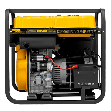 Генератор дизельный DENZEL DES-85E, 8,5 кВт, 230 В, 16 л, электростартер