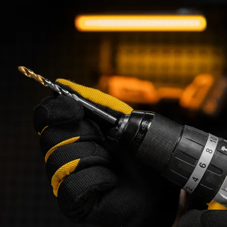 Сверло спиральное по металлу DENZEL 6 x 93 мм, Р6М5, Golden Tip