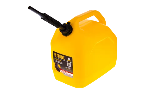 Пластиковая канистра DENZEL 53131, 20 л, для ГСМ, премиум