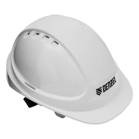 Каска защитная DENZEL ударопр.«Форвард» (К-05),ABS/PC,комплект со встроен.очк.ОЧК-05 Форвард, белая