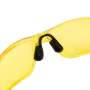 Очки защитные DENZEL открытые, поликарбонатные, желтая линза