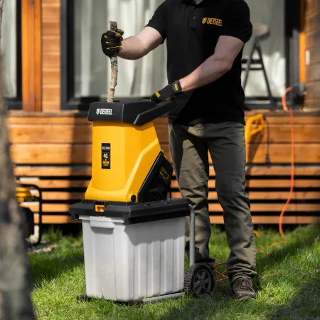 Измельчитель садовый электрический DENZEL ECS-2700, 2700 Вт, 40 мм