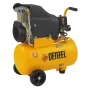 Компрессор воздушный безмасляный DENZEL DLC1300/24, 1.3 кВт, 206 л/м, 24 литра