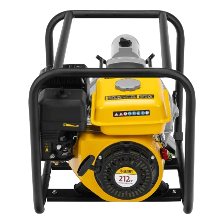 Мотопомпа бензиновая для грязной воды DENZEL PX-80D7, 7 л.с., 3", 1300 л/мин, глуб 8 м,напор 30 м