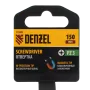 Отвертка DENZEL PZ3x150 мм, CrV, трехкомпонентная рукоятка