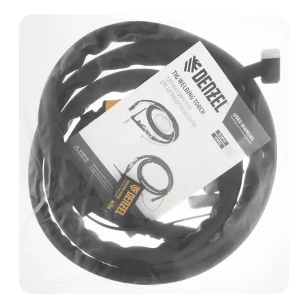 Горелка сварочная TIG DENZEL WP26, разъем 2 пина, 3 метра