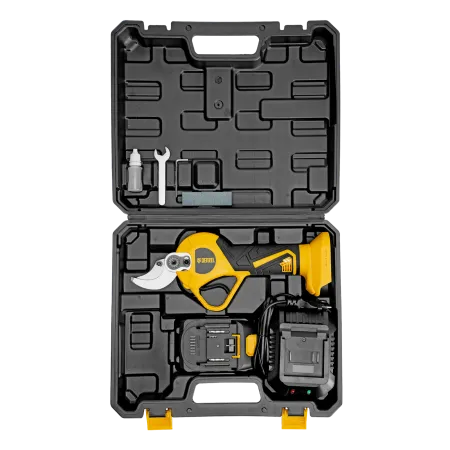 Секатор аккумуляторный, бесщет. DENZEL, CP-30BL, Li-Ion, 20 В, лезвия SK5