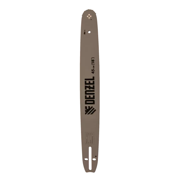 Шина для бензопилы DENZEL DGS-5218 59802, длина 45 см, шаг 0.325, паз 1.5 мм, 72 звена