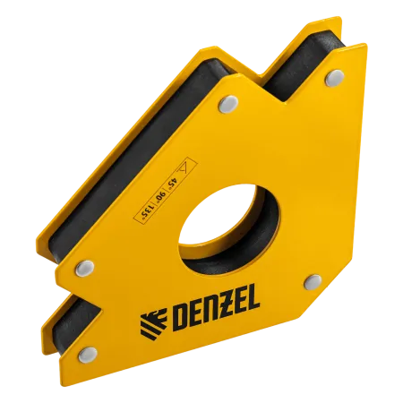 Фиксатор магнитный DENZEL для сварочных работ усилие 75 LB