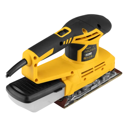 Машина плоскошлифовальная вибрационная DENZEL VS-90-187, 240 Вт, 6000-11000 об/мин