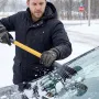 Щетка-сметка со скребком DENZEL телескоп, поворотная голова, водосгон 950-1320 мм